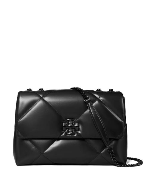 Tory Burch Kira quilted leather shoulder bag - Black - zdjęcie produktu nr 1