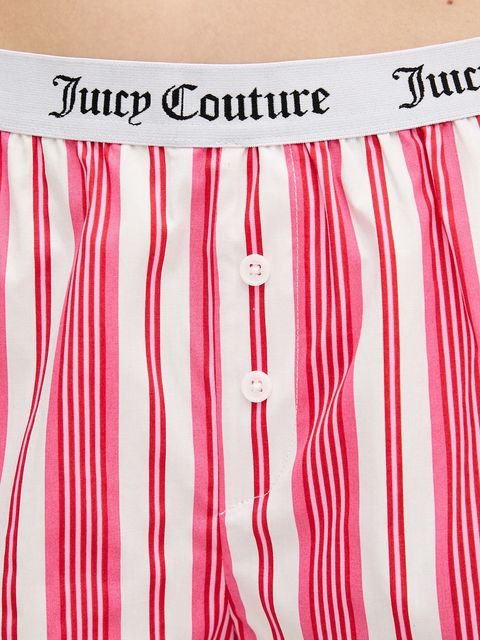 Juicy Couture szorty piżamowe bawełniane damska kolor różowy bawełniana JCYBX126855