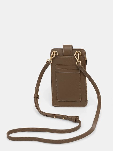 Tommy Hilfiger portfel damski kolor beżowy AW0AW18137