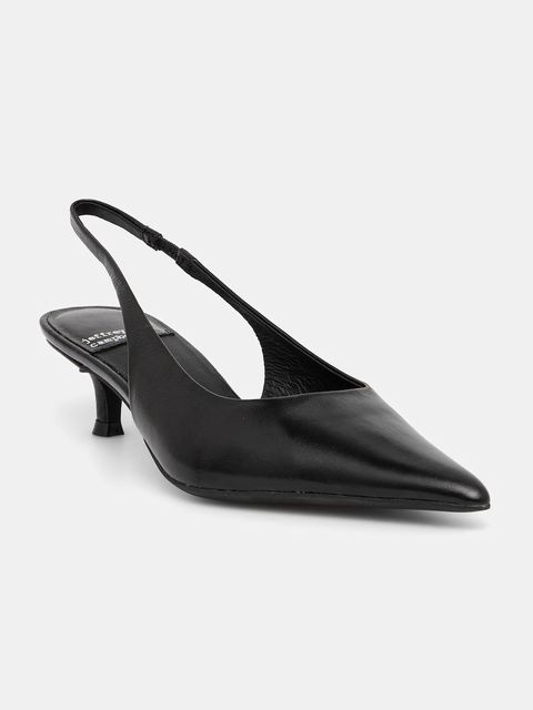 Jeffrey Campbell szpilki skórzane Persona kolor czarny JC-1256-1-11 - zdjęcie produktu nr 1