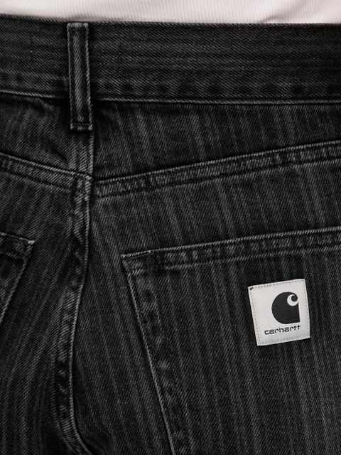 Carhartt WIP Rylan striped jeans - Black