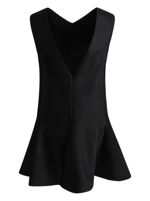 KHAITE Mel mini dress - Black
