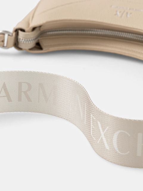 Armani Exchange torebka kolor beżowy 942883 CC783