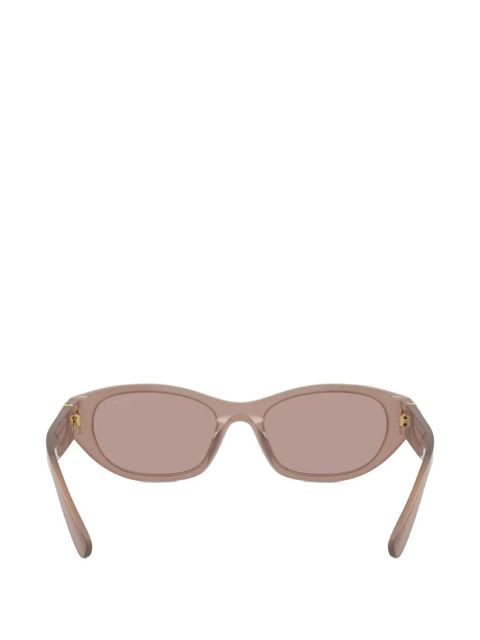 Miu Miu Eyewear geometric-frame sunglasses - Neutrals