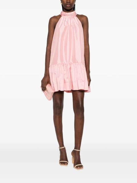 Simkhai ruffled mock-neck mini dress - Pink - zdjęcie produktu nr 2