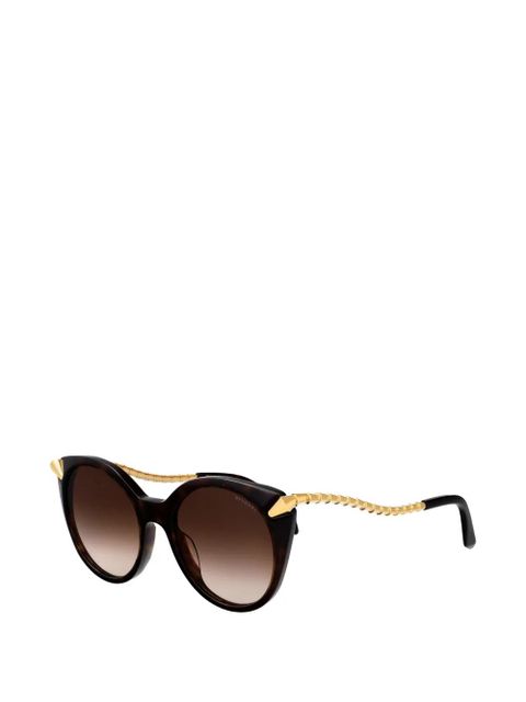 Bvlgari cat-eye sunglasses - Brown - zdjęcie produktu nr 2