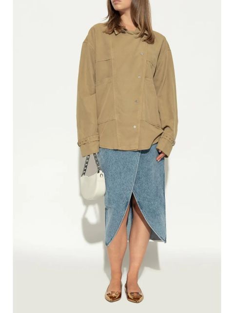 Gianvito Rossi 10mm gem-emebellished ballerinas - Gold