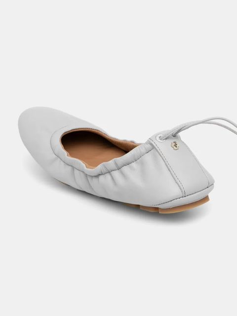 BOSS baleriny skórzane Roxanne