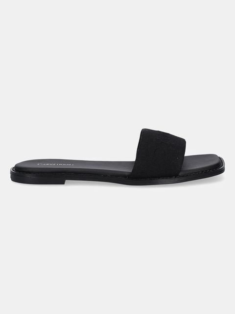 Calvin Klein klapki FLAT SLIDE - HE - zdjęcie produktu nr 1