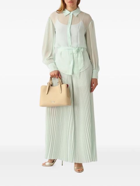TWINSET grained-texture buckle-detail tote bag - Neutrals - zdjęcie produktu nr 2