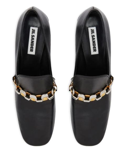 Jil Sander leather pumps - Black