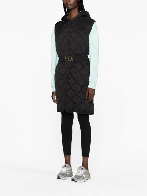 TWINSET hooded padded gilet - Black - zdjęcie produktu nr 2