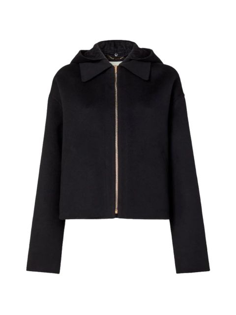 FENDI hooded zip-up jacket - Black - zdjęcie produktu nr 1