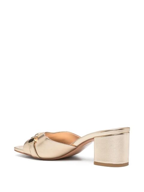TWINSET block heel sandals - Gold