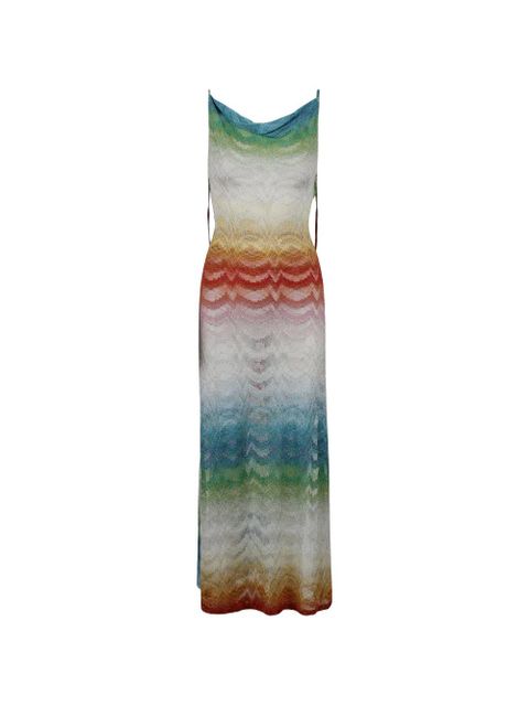 Missoni cowl-neck beach dress - White - zdjęcie produktu nr 1