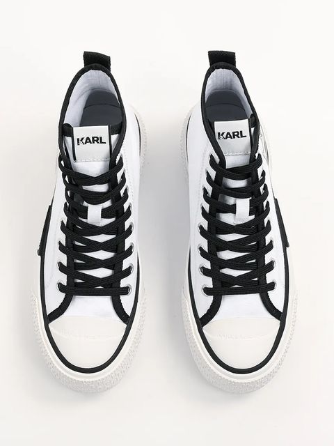 Karl Lagerfeld trampki KAMPUS MAX III kolor biały KL60654T