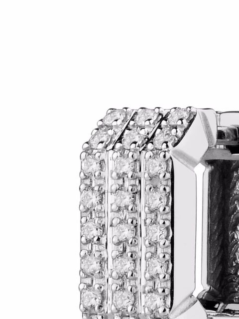 EÉRA 18kt white gold Candy diamond single earring - Silver - zdjęcie produktu nr 2