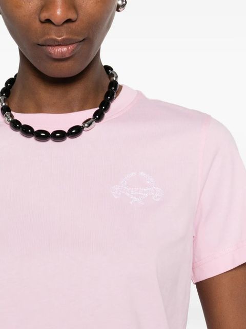 Moschino graphic T-shirt - Pink