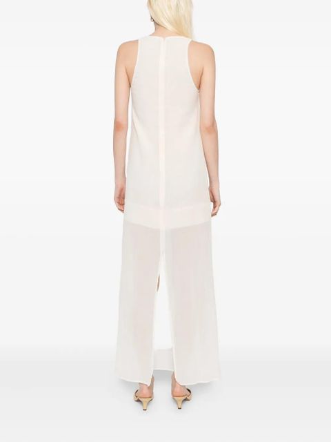 TOTEME crinkled scoop dress - Neutrals