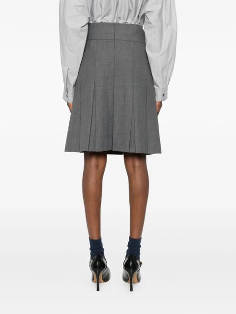 SHUSHU/TONG pleated skirt - Grey