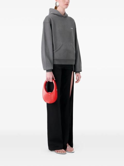 Coperni logo-print hoodie - Grey