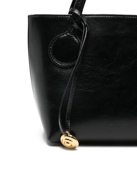 Liffner Sprout charm-detail tote bag - Black - zdjęcie produktu nr 2