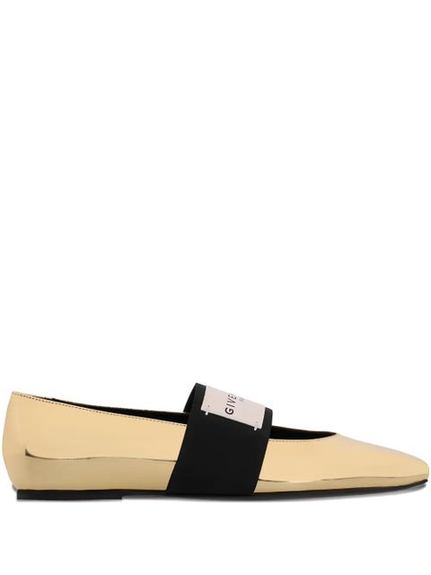 Givenchy elastic-band ballerinas - Gold - zdjęcie produktu nr 1