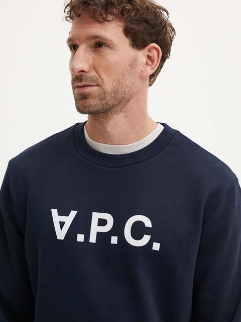 A.P.C. bluza bawełniana sweat standard grand vpc GOTS