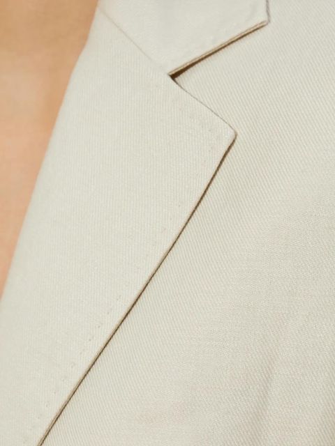 Max Mara two-button patch-pocket jacket - Neutrals