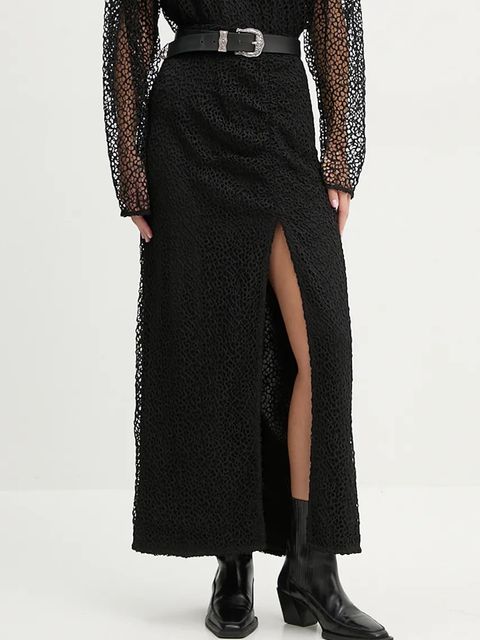 IRO spódnica kolor czarny maxi prosta WM31FILLINA - zdjęcie produktu nr 1