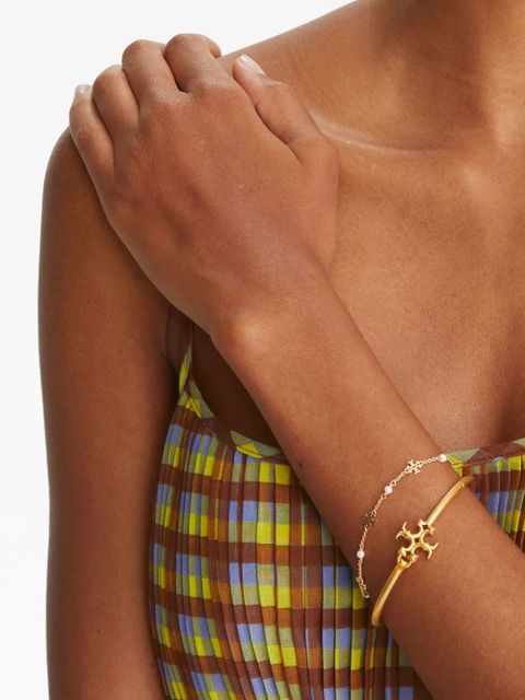 Tory Burch Kira pearl-chain bracelet - Gold