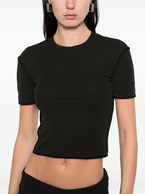 Nanushka Sabelle short-sleeved top - Green