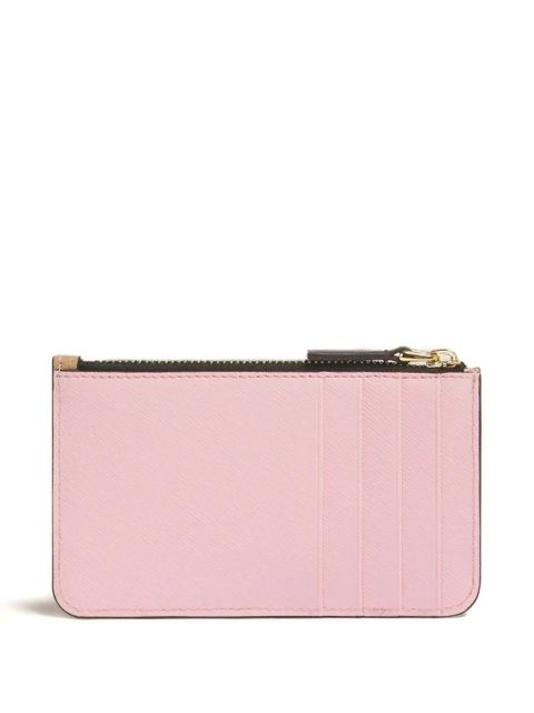 Marni saffiano zip cardholder - Neutrals - zdjęcie produktu nr 2