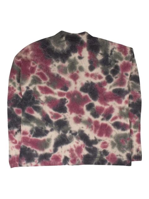 AMIRI Stadium Tie-dye "Multicolour" cardigan - Neutrals