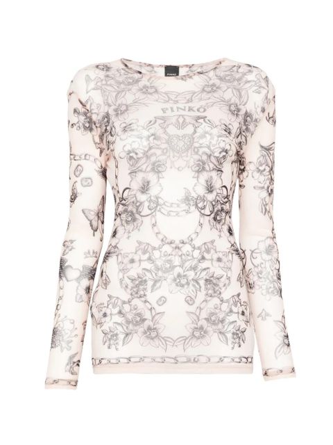PINKO Magico floral-print top - zdjęcie produktu nr 1