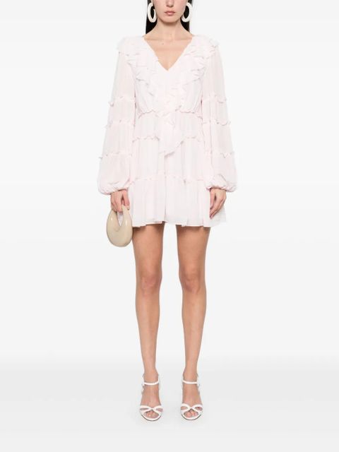 Aje Protea mini dress - Pink