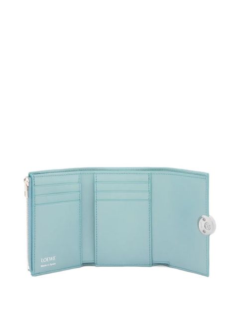 LOEWE Pebble vertical wallet - Blue