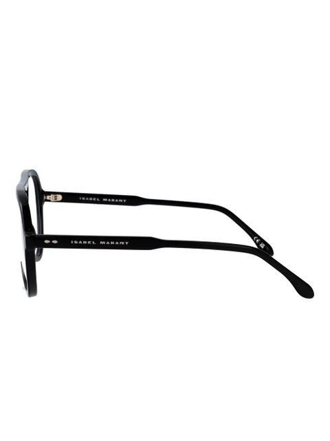 Isabel Marant Eyewear pilot-frame glasses - Black