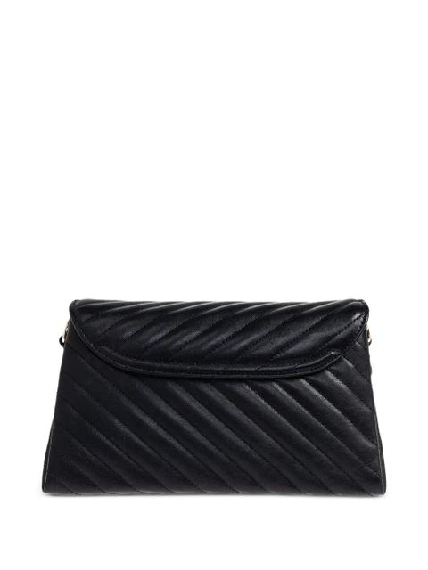 Jimmy Choo Avn Curve leather shoulder bag - Blue