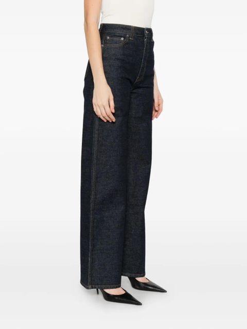 KHAITE wide-leg Dane jeans - Blue
