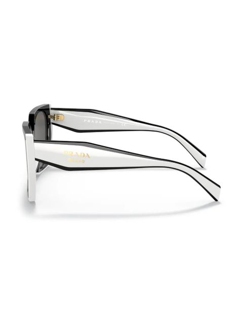 Prada Eyewear butterfly-frame sunglasses - Black
