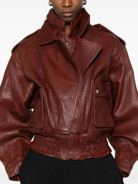 ISABEL MARANT zip pocket jacket - Brown