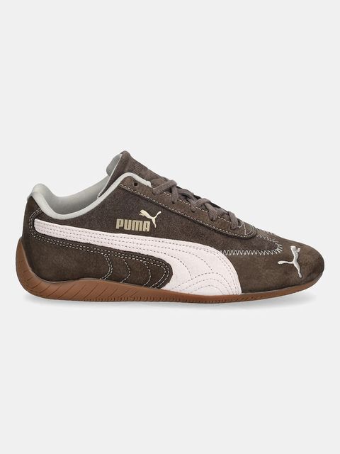 Puma sneakersy zamszowe Speedcat Wine Club Wns damskie kolor brązowy 402562 - zdjęcie produktu nr 2