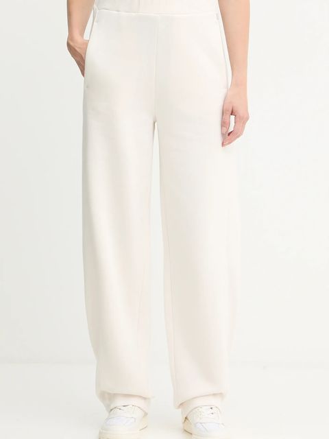 BOSS spodnie dresowe damskie kolor beżowy gładkie 50551504 - zdjęcie produktu nr 1