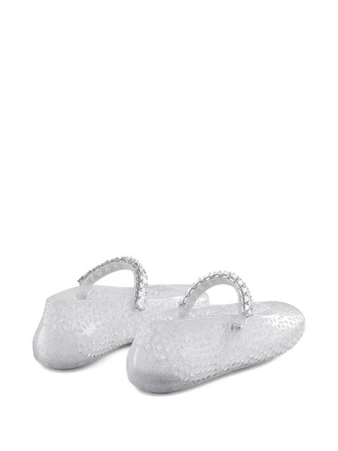 Jimmy Choo Jelly ballet flats - Silver