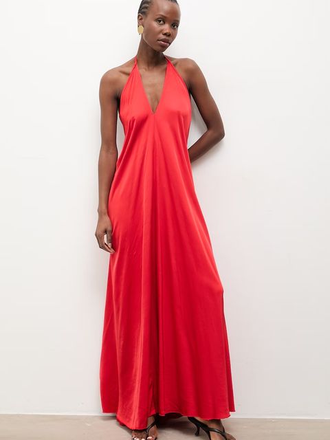 Answear.LAB sukienka z wiskozy - zdjęcie produktu nr 1