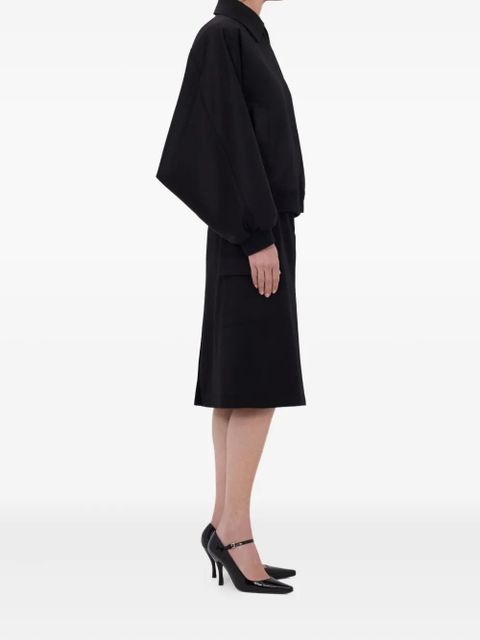 LouLou de Saison FROST spread-collar bomber jacket - Black - zdjęcie produktu nr 2