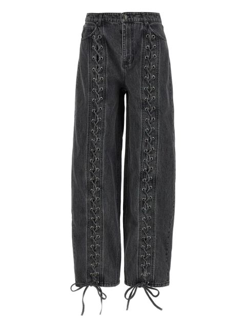 ROTATE BIRGER CHRISTENSEN laced leg jeans - Grey - zdjęcie produktu nr 1