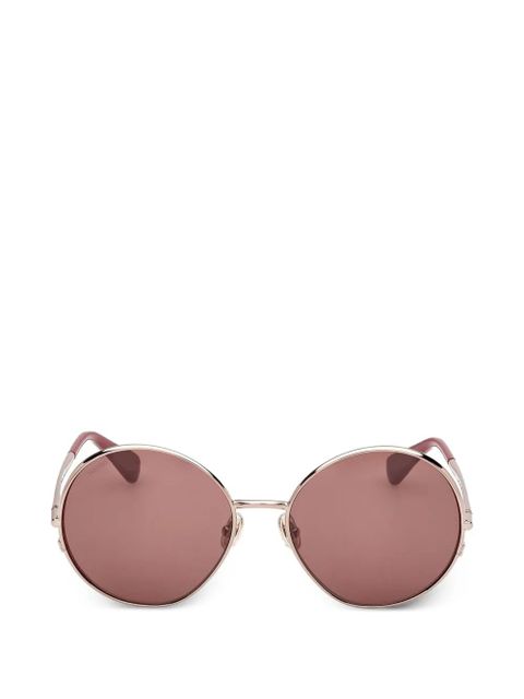 Max Mara Eyewear round-frame sunglasses - Silver - zdjęcie produktu nr 1