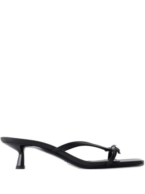 ANINE BING 45mm Jackie heeled sandals - Black - zdjęcie produktu nr 1